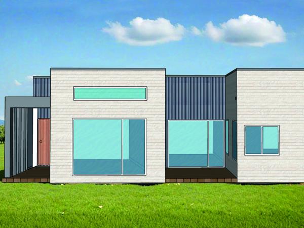 SD-H26 신모델(26평형+포치&데크 7평,단층)